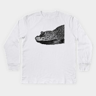 Dwarf crocodile Kids Long Sleeve T-Shirt